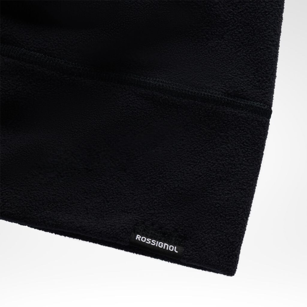 Bonnet Rossignol JR en polaire - Noir